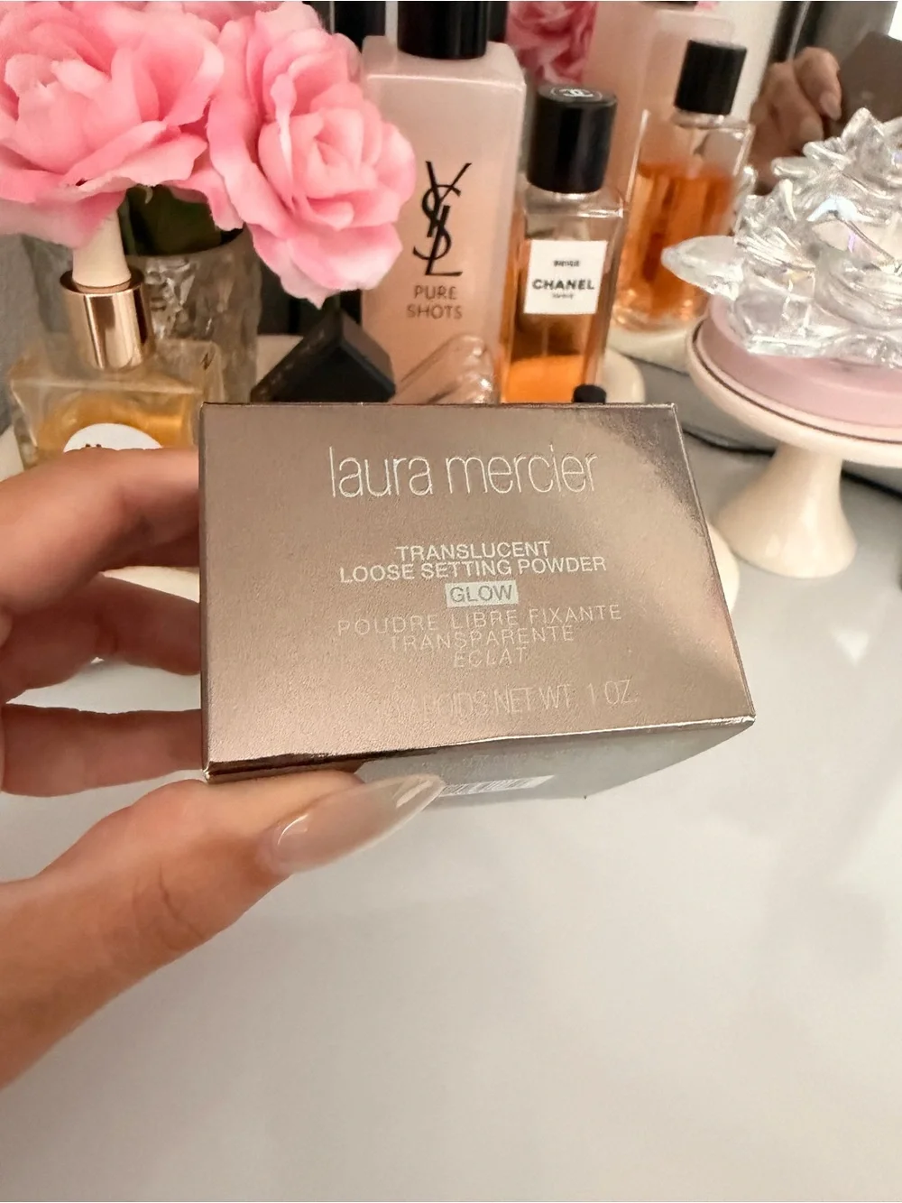 NEW laura mercier Translucent Loose Setting Powder Glow